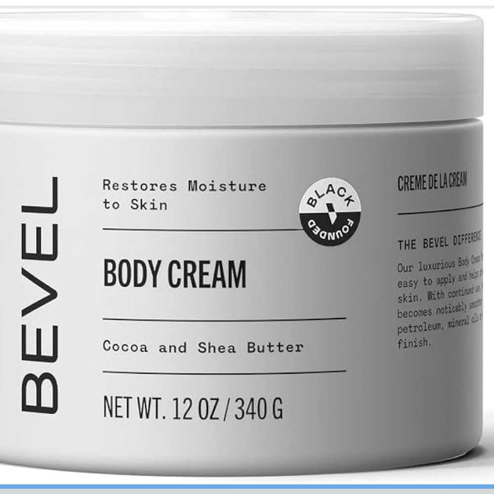 Bevel Body Cream with Cocoa and Shea Butter - White